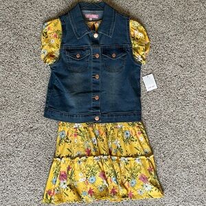 BCBG Girls Dress 2 piece set